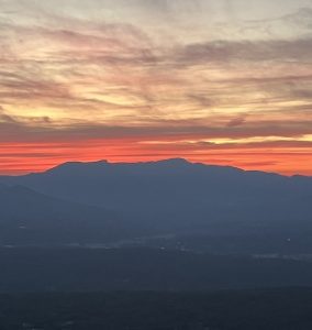 Mount Mansfield sunset